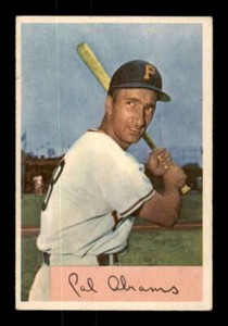 1954 Bowman #91 Cal Abrams POOR Pirates 552590