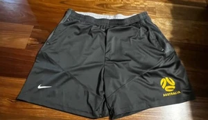NEW Authentic Socceroos Australia SHORTS NIKE Matildas Player Issue Supporter - Picture 1 of 13