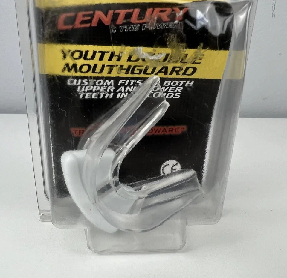 Protector bucal doble juvenil protector de goma protector de dientes broca de ebullición fútbol, boxeo Foto 1 de 3