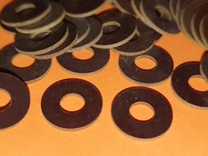 100x Hartpapier-Isolierscheibe 13/5/1mm - Picture 1 of 2