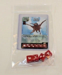 D&D Dice Masters Battle for Faerun * STIRGE * UNCOMMON Common CU Set + 4 Dice - Picture 1 of 1