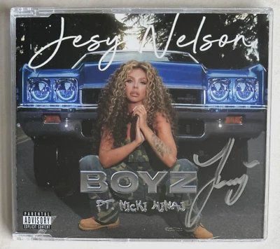 JESY NELSON ft. NICKI MINAJ * BOYZ * UK LIMITED CD w/ SIGNED SLEEVE * SEALED! - Image 1 of 3