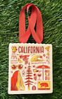 Starbucks Been There Series Ceramic Tote Ornament CA State The Golden State New