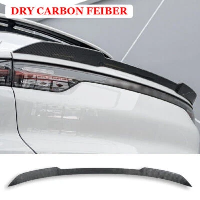 DRY Carbon Fiber Rear Trunk Spoiler Tail wing For Porsche Cayenne Coupe 2019-25 - Image 1 of 4