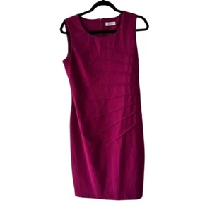 Calvin Klein Sleeveless Sheath Dress - Work, Cocktail, Party - Picture 1 of 5