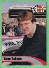 1992 Pro Set Winston Cup #170 Gene Roberts Crew Chief Melling Racing Enterprises