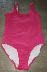 girls OLD NAVY dark pink SWIM SWIMMING SUIT 1 PC lined XL 14/16 CUTE - Picture 1 of 2