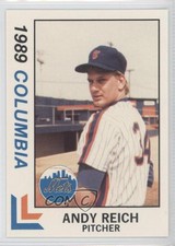 1989 Best Columbia Mets Andy Reich #19