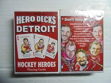2019 Detroit Red Wings Hero Decks Caricatures Playing Cards Factory Sealed Deck