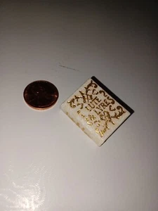 Lute & Lyre Book 1977 Vintage Miriam Irwin Dollhouse Miniature 1:12 Scale - Picture 1 of 9