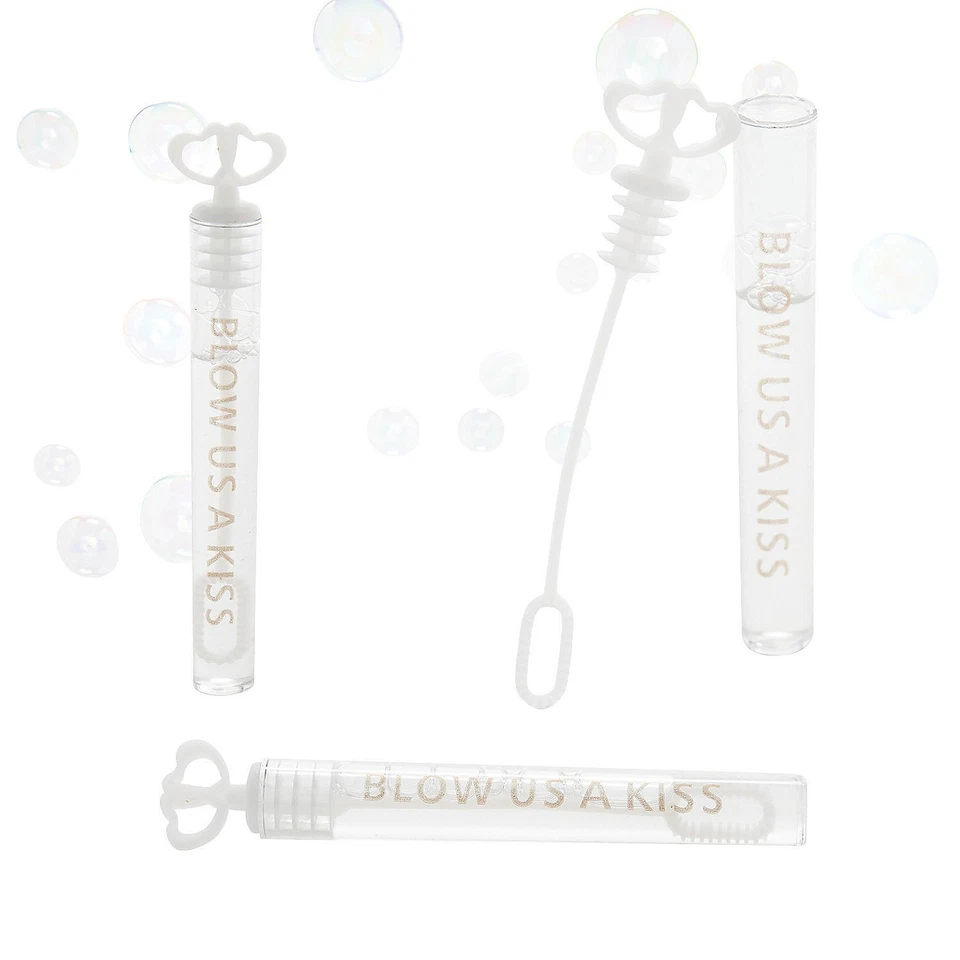 BLOWS US A KISS BUBBLE BOTTLES (24PC), Toys, 24 Pieces - Image 1 of 1