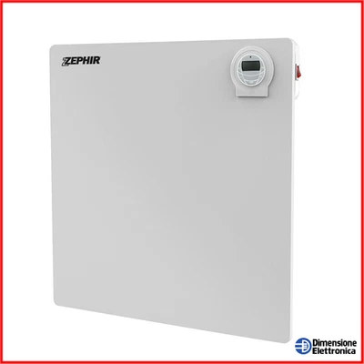 Pannello Radiante Infrarossi Stufa Caldo a Parete Riscaldatore Termostato ZEPHIR - Immagine 1 di 4