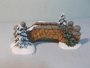 DEPT 56 Stein Fußgängerbrücke mit Box 52646 und extra Wänden - Bild 1 von 13