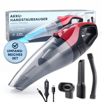 CLEANmaxx Akku Staubsauger Handstaubsauger Handsauger kabellos Auto KFZ Sauger - Bild 1 von 4