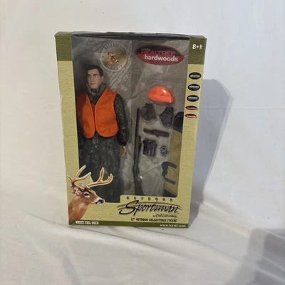 2002 Outdoor Sportsman 12” Collectible Figure By Ertl Big Game Hunter Cabelas - Image 1 of 3