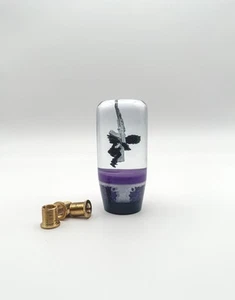 Cupid AK-47 Silver Weighted Shift Knob – Anime Resin Gear Shifter – Custom JDM - Picture 1 of 4