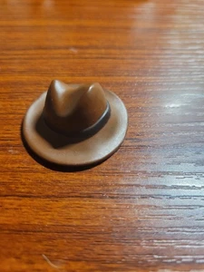 Sombrero Mego Repro Marrón Fedora m'lady WGSH DC TMNT Undercover Goon Thug Marvel - Imagen 1 de 2