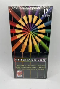 Vintage 1999 Prismacolor Künstlerqualität weiche dicke Bleistifte 12 Stück PC952 - Bild 1 von 8