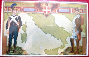 9. Infanterieregiment WWI PC um 1903 JUGENDSTIL - Bild 1 von 2