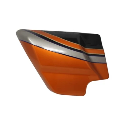 66612-11DGB NEW OEM HARLEY-DAVIDSON CVO LEFT SIDE COVER BLACK DIAMOND/IN FLHXSE2 - Image 1 of 2