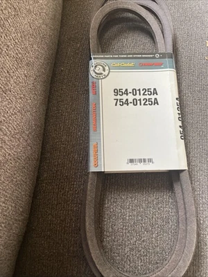 Repuesto Cinturón Cub Cadet V 1/2" x 105" 42" 954-0125A 754-0125A  Foto 1 de 3