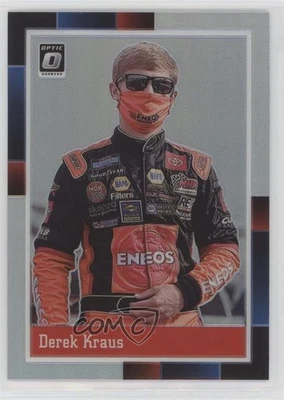 2021 Panini Donruss NASCAR Optic Retro 1988 Holo Prizm Derek Kraus #78 - Image 1 of 2