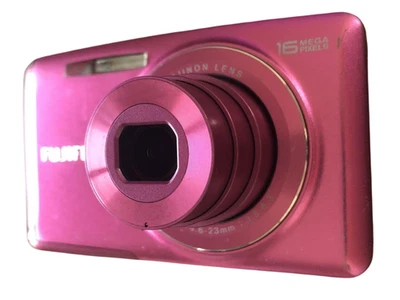 FUJIFILM FINEPIX JX700 Pink 16.0MP 5x Zoom Compact Digital Camera From Japan - Image 1 of 4
