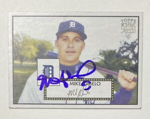 Mike Rabelo Signed Topps #133 2007 Rookie RC Card Detroit Tigers Auto MLB RAD