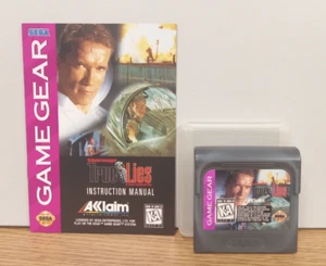 Cart + Manual - True Lies (Sega Game Gear, 1994) mit Hülle - getestet, funktioniert, schön! - Bild 1 von 10