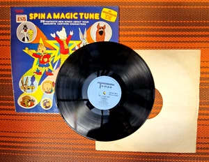 Mike McNaught ' Spin A Magic Tune ' Kid's Vinyl 1st UK LP 1973 Hanna-Barbera *** - Picture 1 of 5