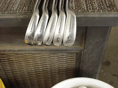 SET OF 5 ADAMS GOLF TIGHT LIES DEEP CAVITY BACK GOLF IRONS 5-6-7-8-9 IRONS  jb - Image 1 of 4