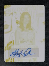 2023 Leaf Metal Pop Century Printing Plate Yellow 1/1 Hayley Atwell Auto 0q0