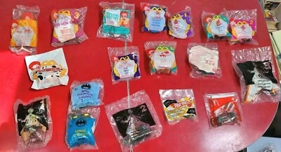 Lote de 18 Juguetes McDonald's Sellados 1991-05 Batman Toy Story HOTWHEELS Space Jam Foto 1 de 4