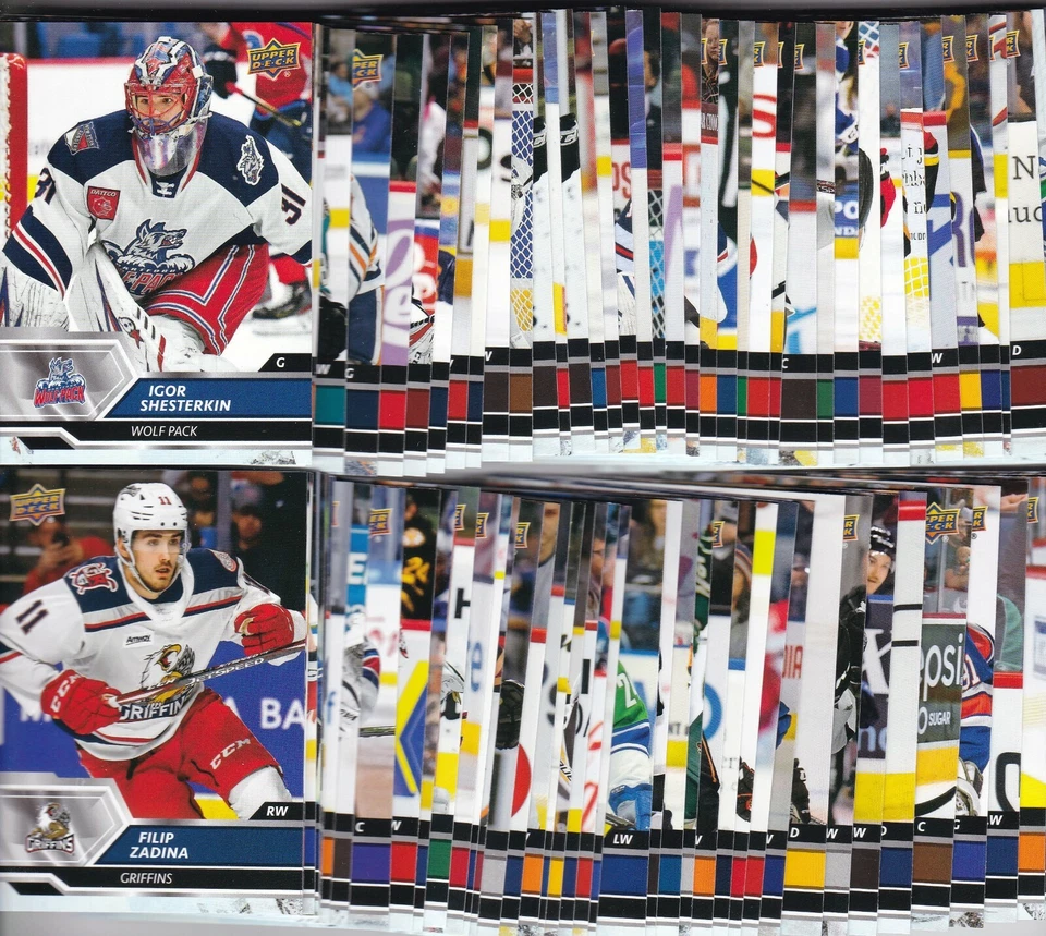 2019-20 19-20 UPPER DECK AHL HOCKEY BASE SINGLES 1-90 CHOOSE YOUR PLAYER - Image 1 of 1