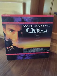 The Quest Laserdisc Jean Claude Van Damme Letter Box Edition - Picture 1 of 11
