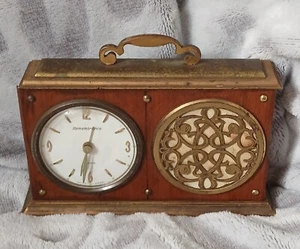 De colección. Recuerdo 6 Días ALARMA Caja de Música Reloj HECHO EN SUIZA Hermosa Melodía Matutina - Imagen 1 de 15
