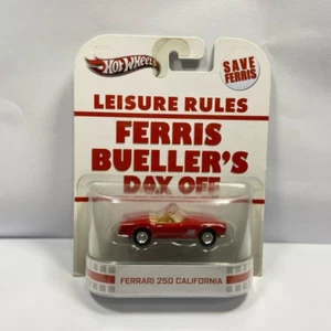 Hot Wheels Save Ferris Leisure Rules Bueller's Day Off Ferrari 250 California - Picture 1 of 2
