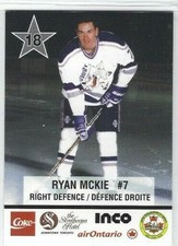 1997-98 Sudbury Wolves (OHL) Ryan McKie
