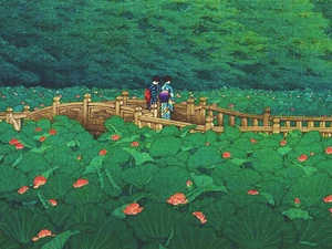 Santuario Orenco Originals Kawase Hasui Estanque Lirios Patrón de Punto de Cruz Contado - Imagen 1 de 9