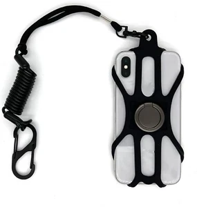 Rugged Phone Lanyard Holder Universal Fishing Phone Tether and Ring 1PCS New - Picture 1 of 7
