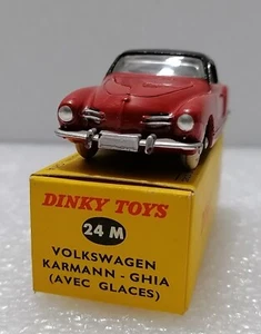 VOLKSWAGEN KARMAN GHIA - Vintage Dinky Toys 24M , Made in France 1959 - Picture 1 of 10