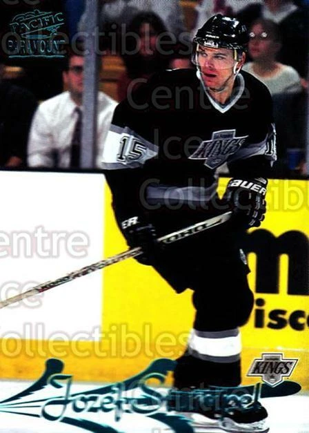 1997-98 Paramount Emerald Green #92 Jozef Stumpel - Image 1 of 1