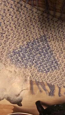 Annie's FASHION Doll CROCHET CLUB PATTERN Country Woven Rug - Image 1 of 4