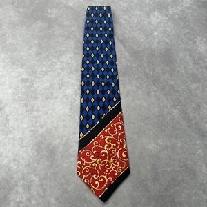 Vintage 90’s V2 By Versace 100% Silk Tie Made In Italy - Bild 1 von 15