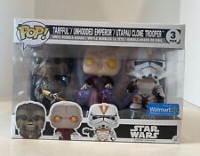 3 Pack Star Wars Funko POP! Tarfful - Unhooded Emperor - Utapau Clone Trooper