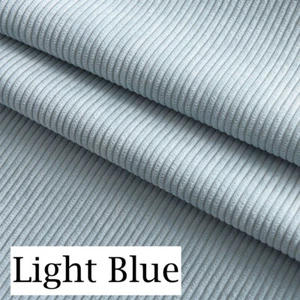 No Stretch 8 Wale Corduroy Fabric Solid Upholstery Cushion Cover Sewing By Metre - Picture 1 of 24
