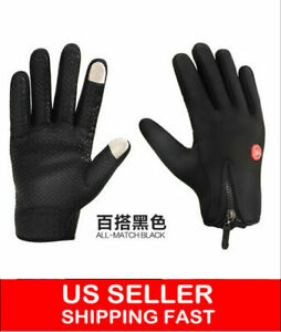 Winter Men Warm Bicycle Cycling Hiking Motorcycle Skiing Outdoor Sports Gloves