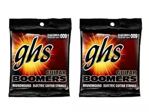 2er-Pack GHS GBXL Boomer rundgewickelte E-Gitarrensaiten Lichter (09-42) - Bild 1 von 4