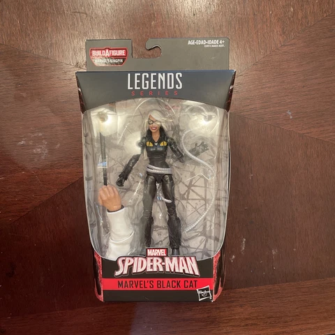 Marvel Legends Spider-Man Kingpin BAF Series Black Cat 6 Inch Action Figure NEW Cover