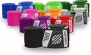 Elastic 120 Inch Boxing Hand Wraps Kickboxing Handwraps for Boxing Gloves for Me - Picture 1 of 12